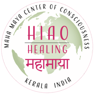 HIAO Logo weißer Hintergrund Maha Maya Center of Consciousness Logo
